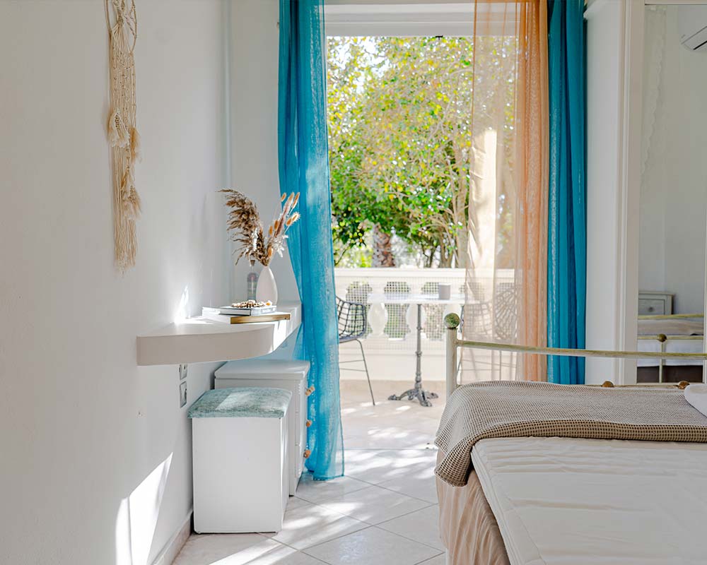 Rooms at INEA YOGA School Corfu