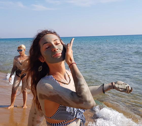 leisure time at the beach during retreat break