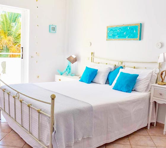 Private double room in Yoga hotel Corfu