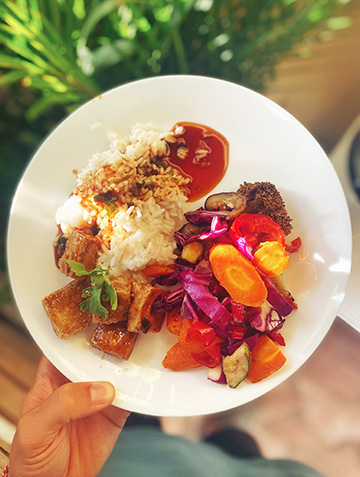 Healthy food at our yoga retreats in  Greece