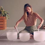 INEA YOGA Retreat experiences, Sound Bath with crystal singing bowls in Corfu